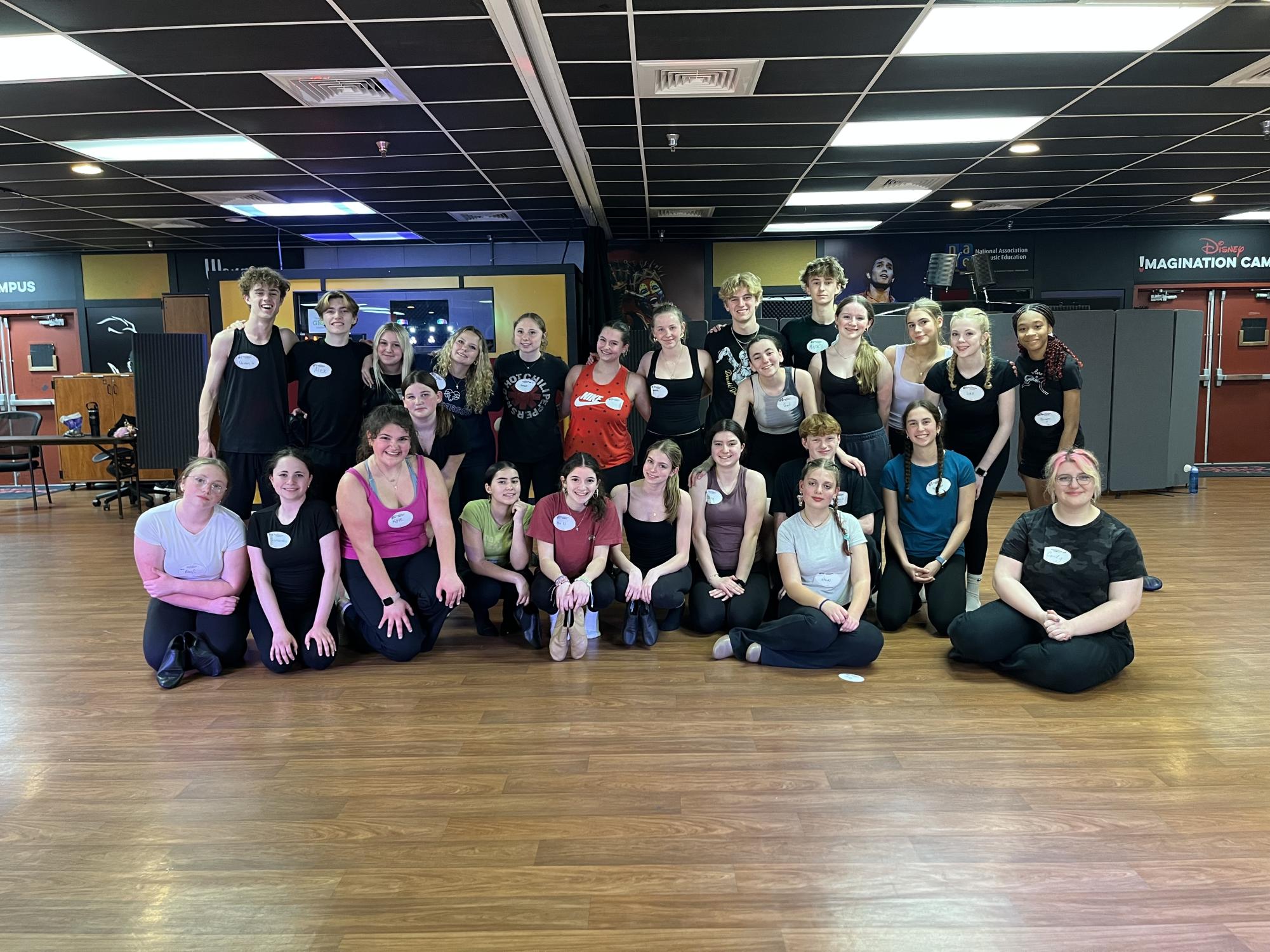 Del Val's performing arts students spent part of their spring break in Orlando, Florida practicing their craft while enjoying Disney's theme parks.