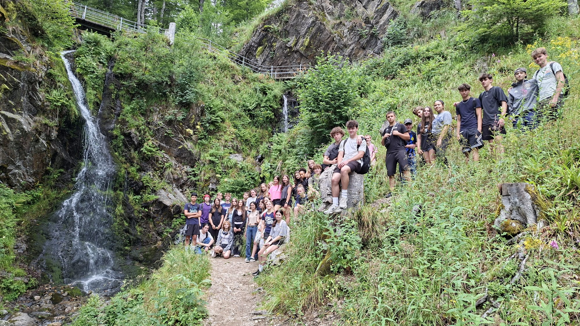This summer, Del Val students traveled to Germany and reunited with their exchange partner. They experienced the life of a German high school student and learned about the cultural differences between the US and Germany. 