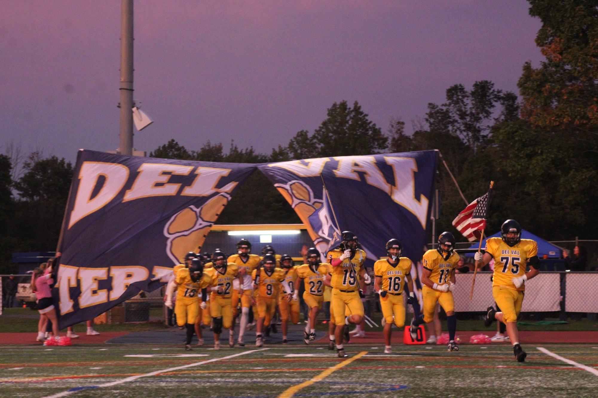 Del Val football faces Bernards at homecoming game