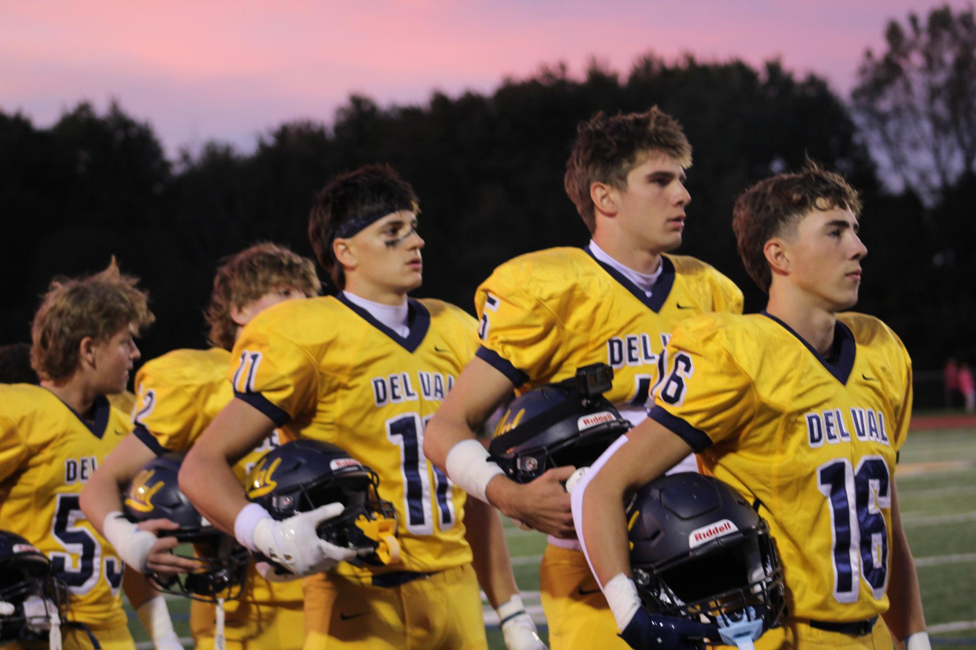 Del Val football faces Bernards at homecoming game