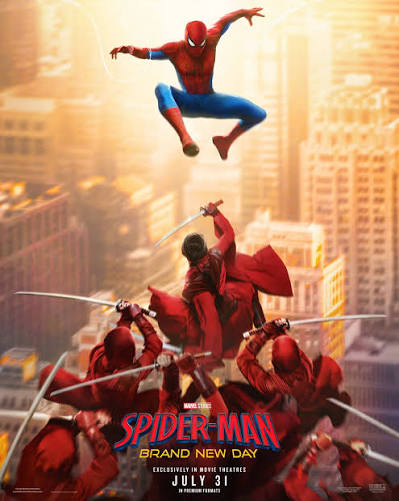 "Spiderman: Brand New Day" claims first place above "Star Wars: The Force Awakens" with a $937 million box office in North America. (Photo via Marvel Studios)