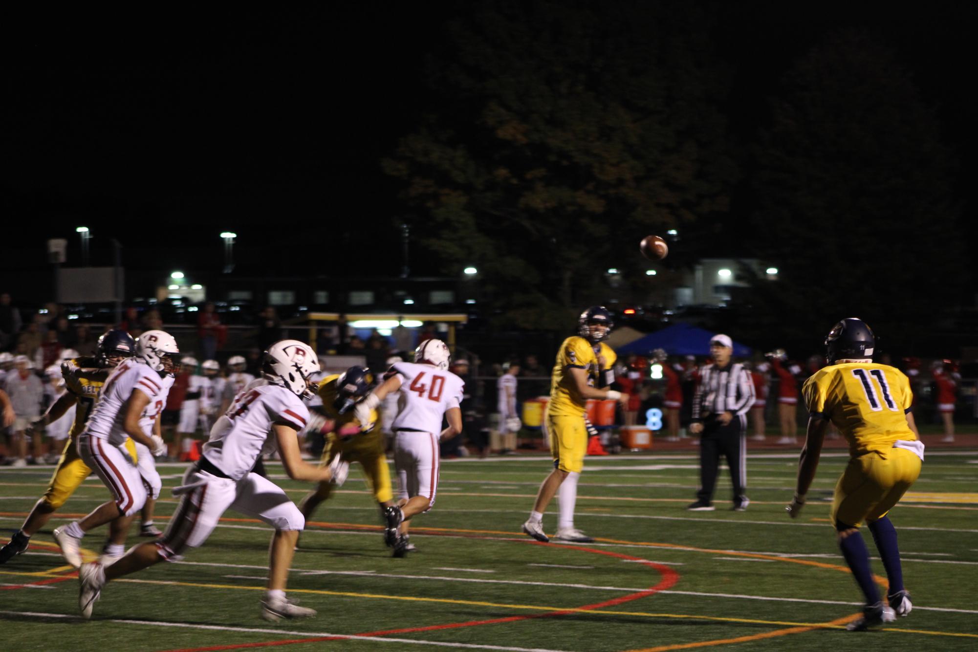 Del Val football faces Bernards at homecoming game