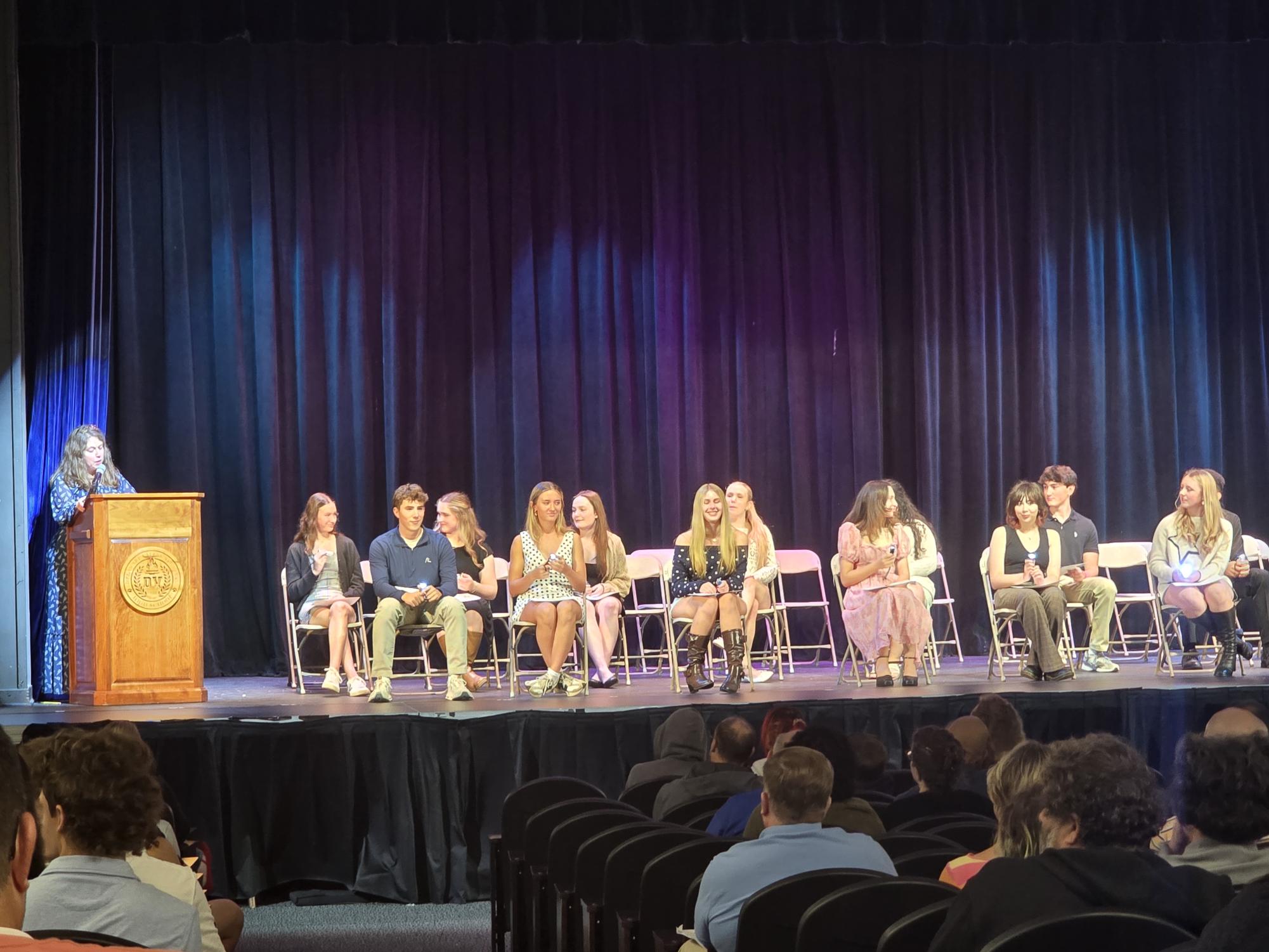 One night, four ceremonies: Del Val holds Honors Society Induction Night