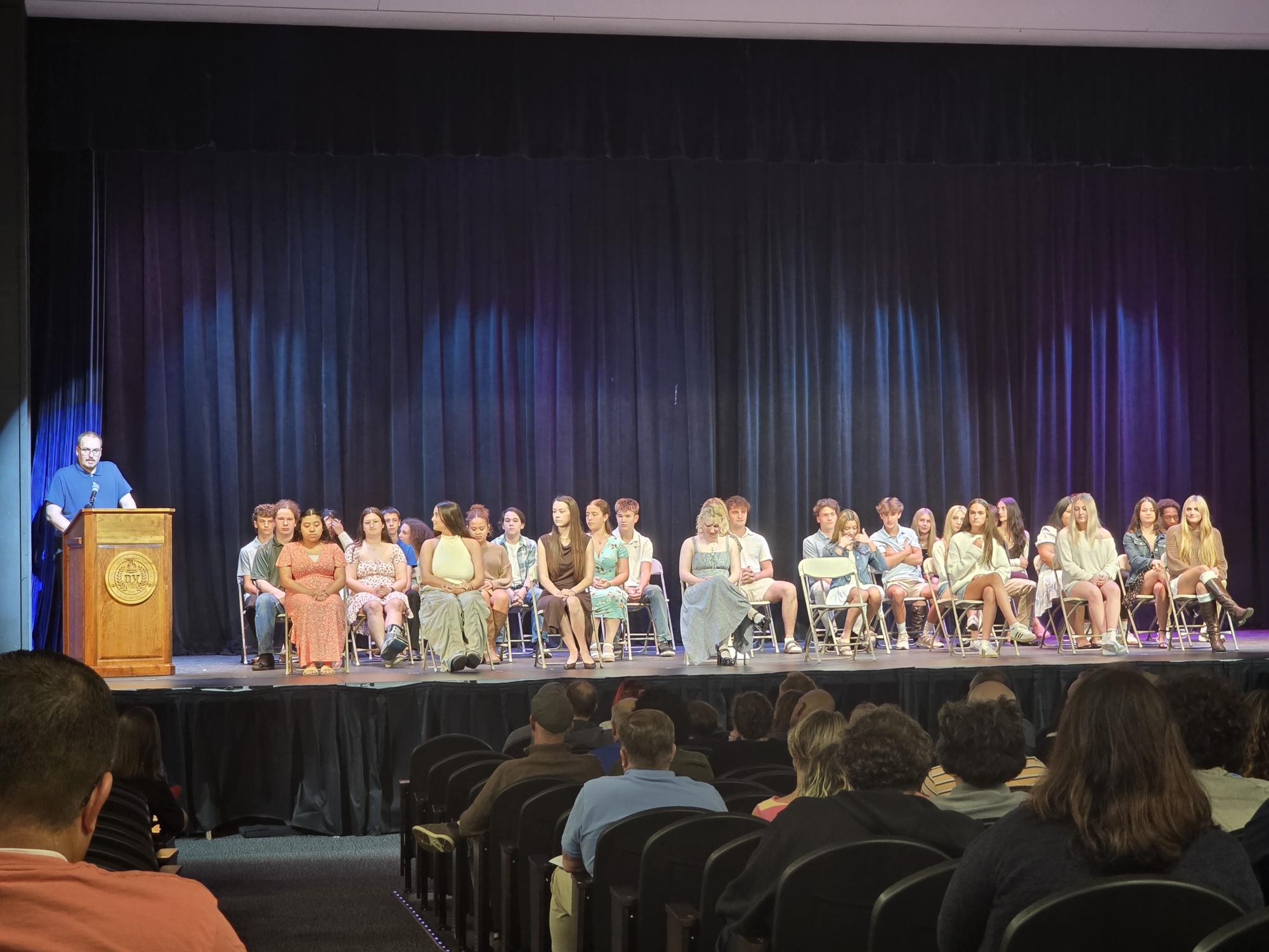 One night, four ceremonies: Del Val holds Honors Society Induction Night