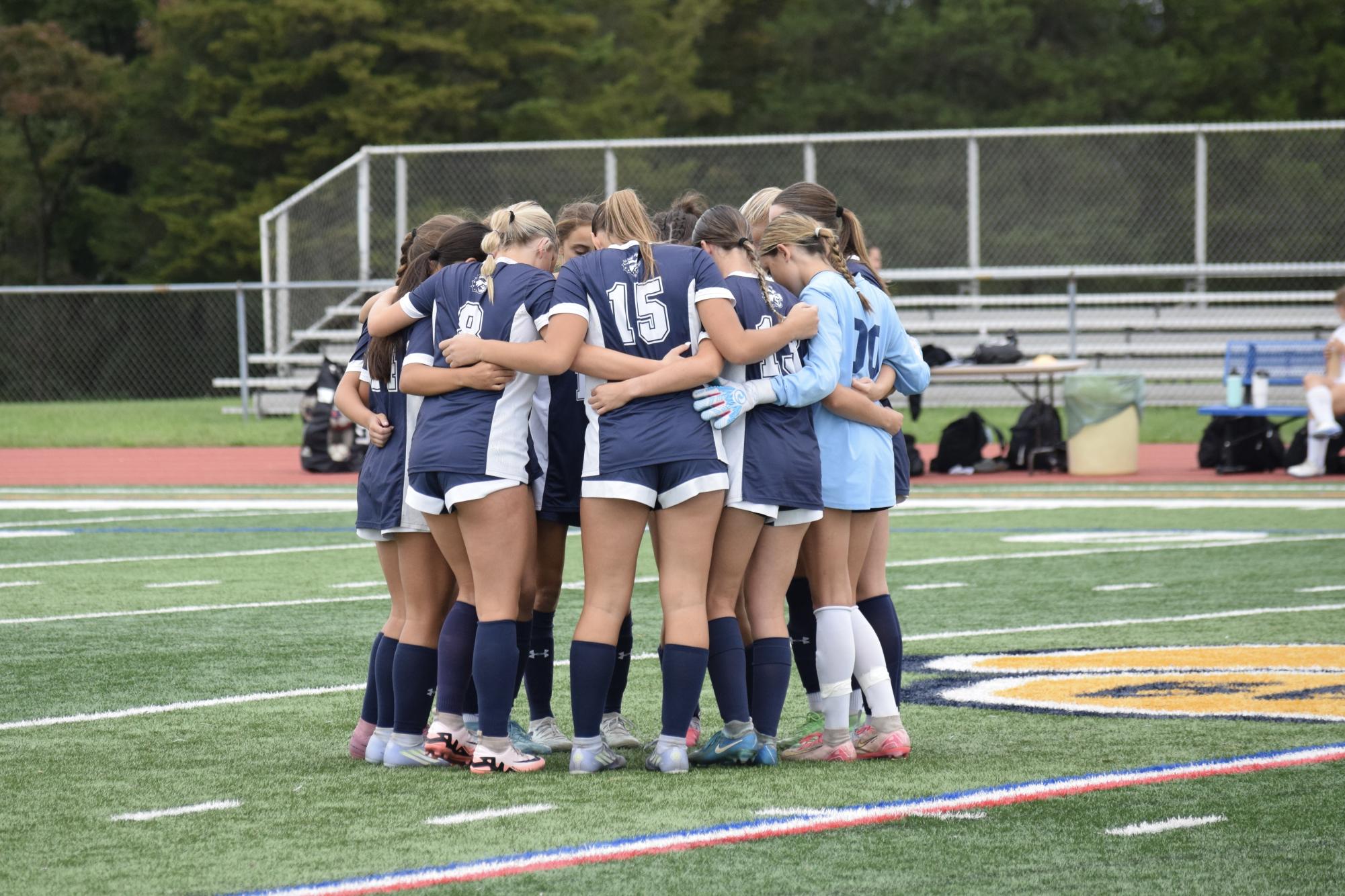 Del Val's Girls Soccer faced off with Belvidere, a strong mix of both offense and defense by the Lady Terriers led them to a 6-0 victory. 