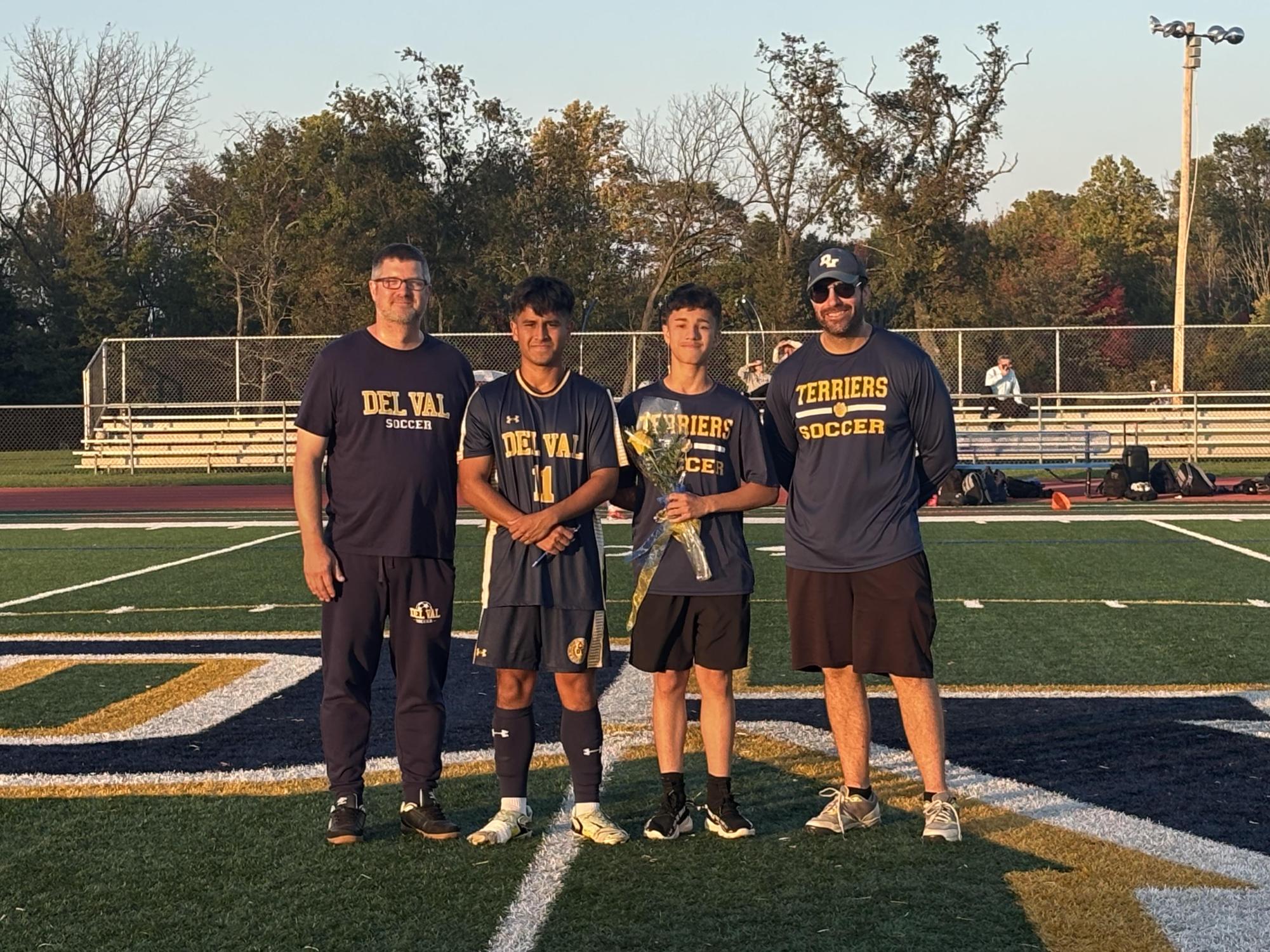 Boys Soccer celebrates Senior Night with a victory