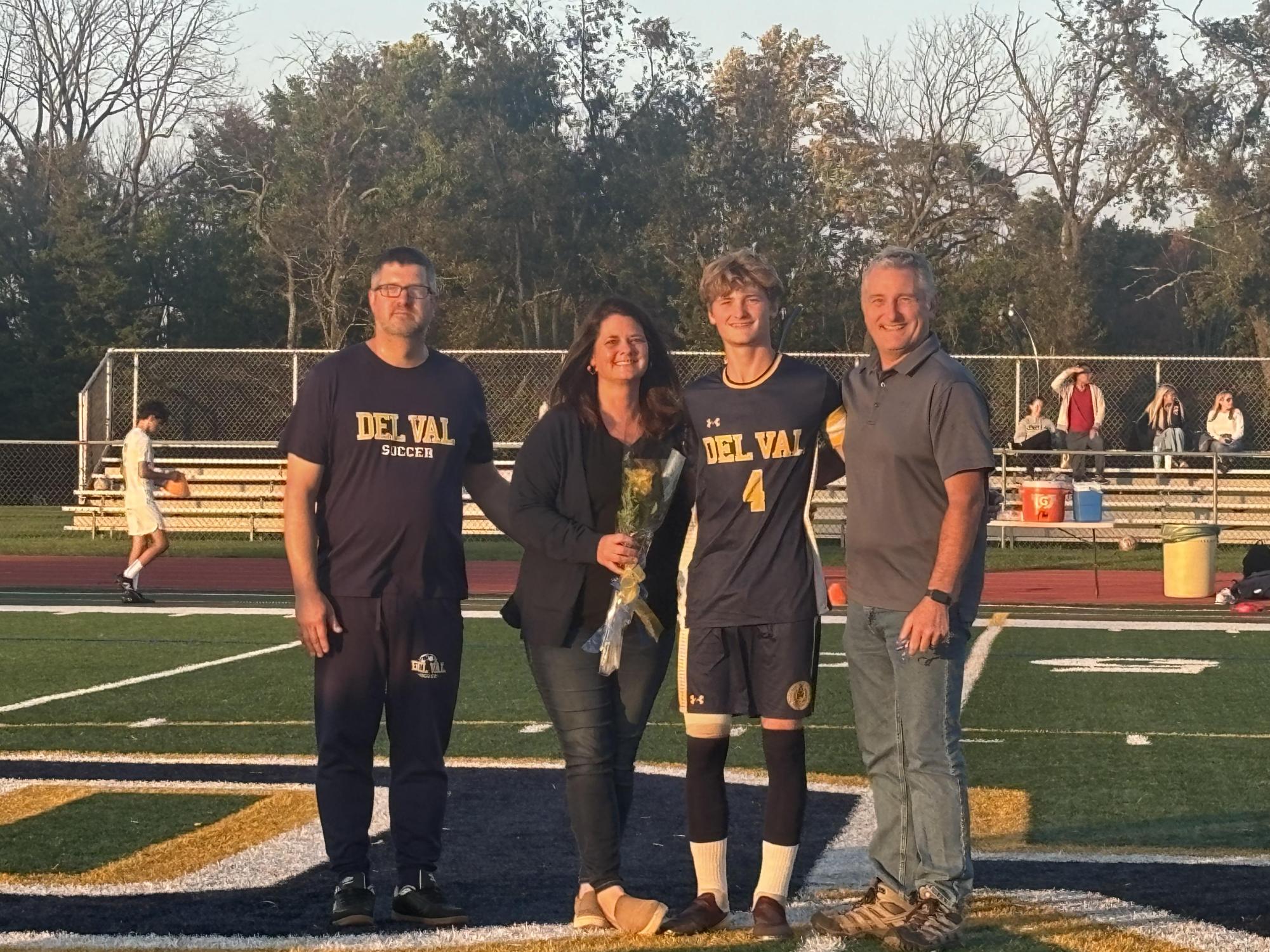 Boys Soccer celebrates Senior Night with a victory
