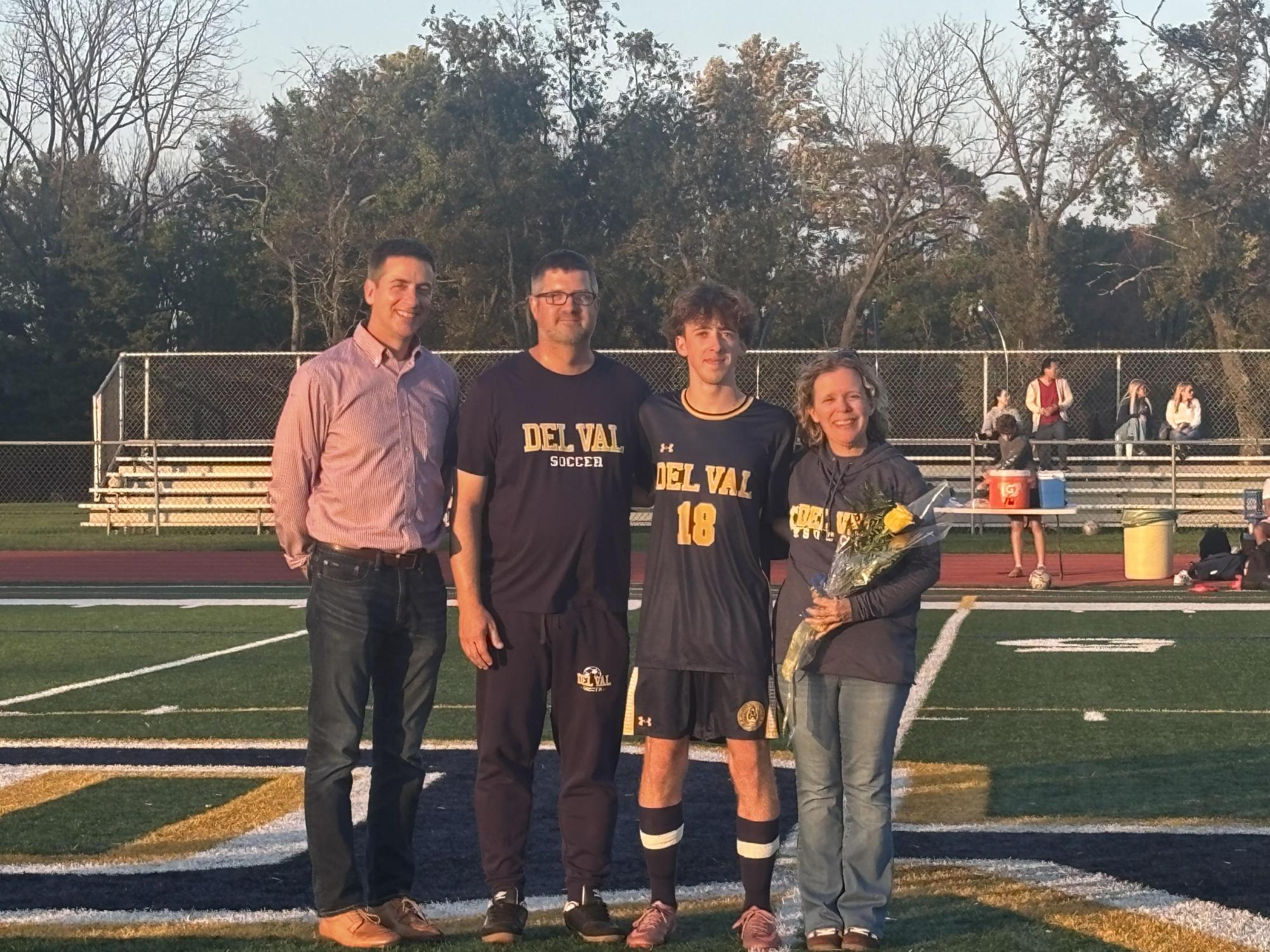 Boys Soccer celebrates Senior Night with a victory