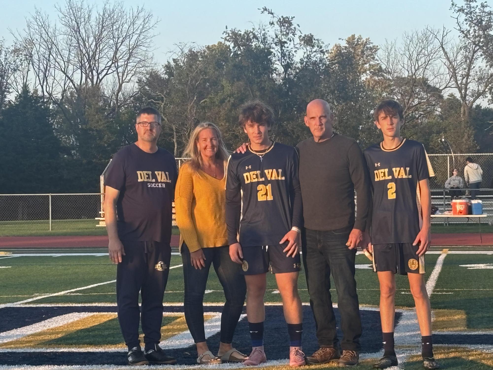 Boys Soccer celebrates Senior Night with a victory