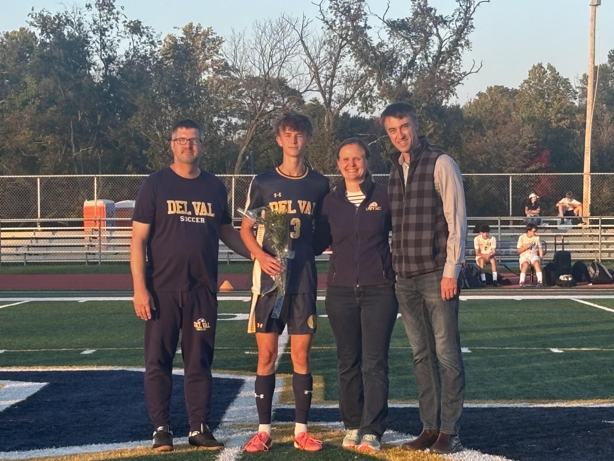 Boys Soccer celebrates Senior Night with a victory