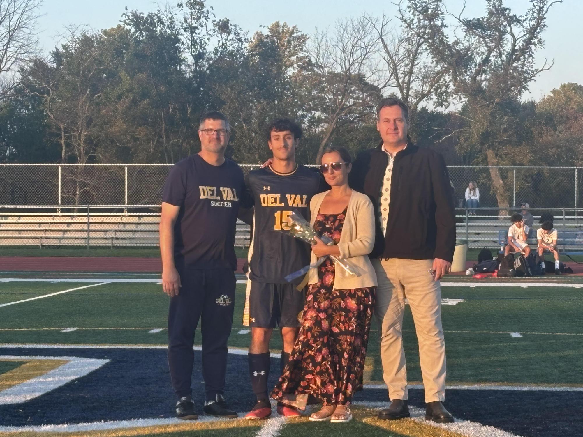 Boys Soccer celebrates Senior Night with a victory