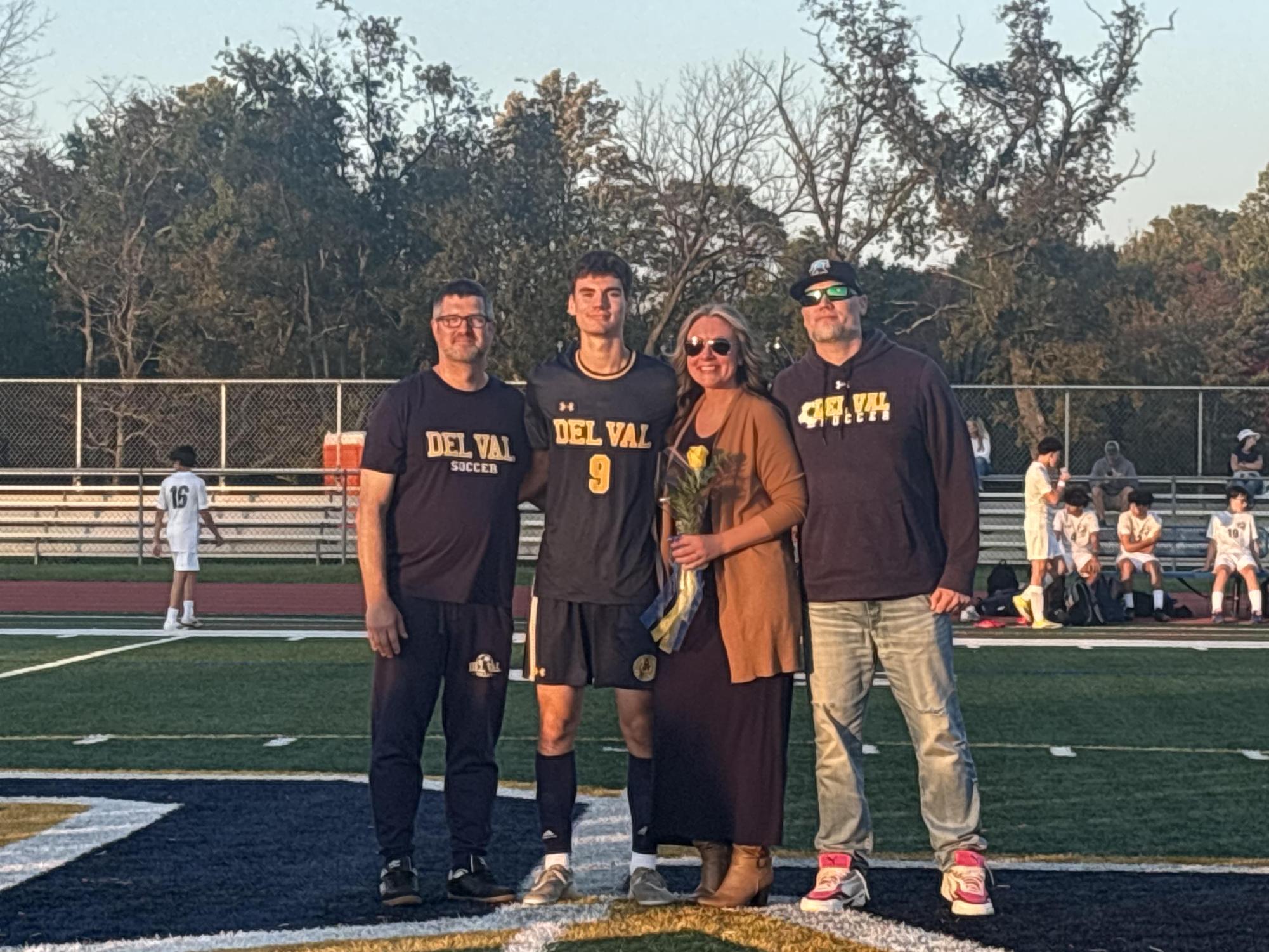 Boys Soccer celebrates Senior Night with a victory