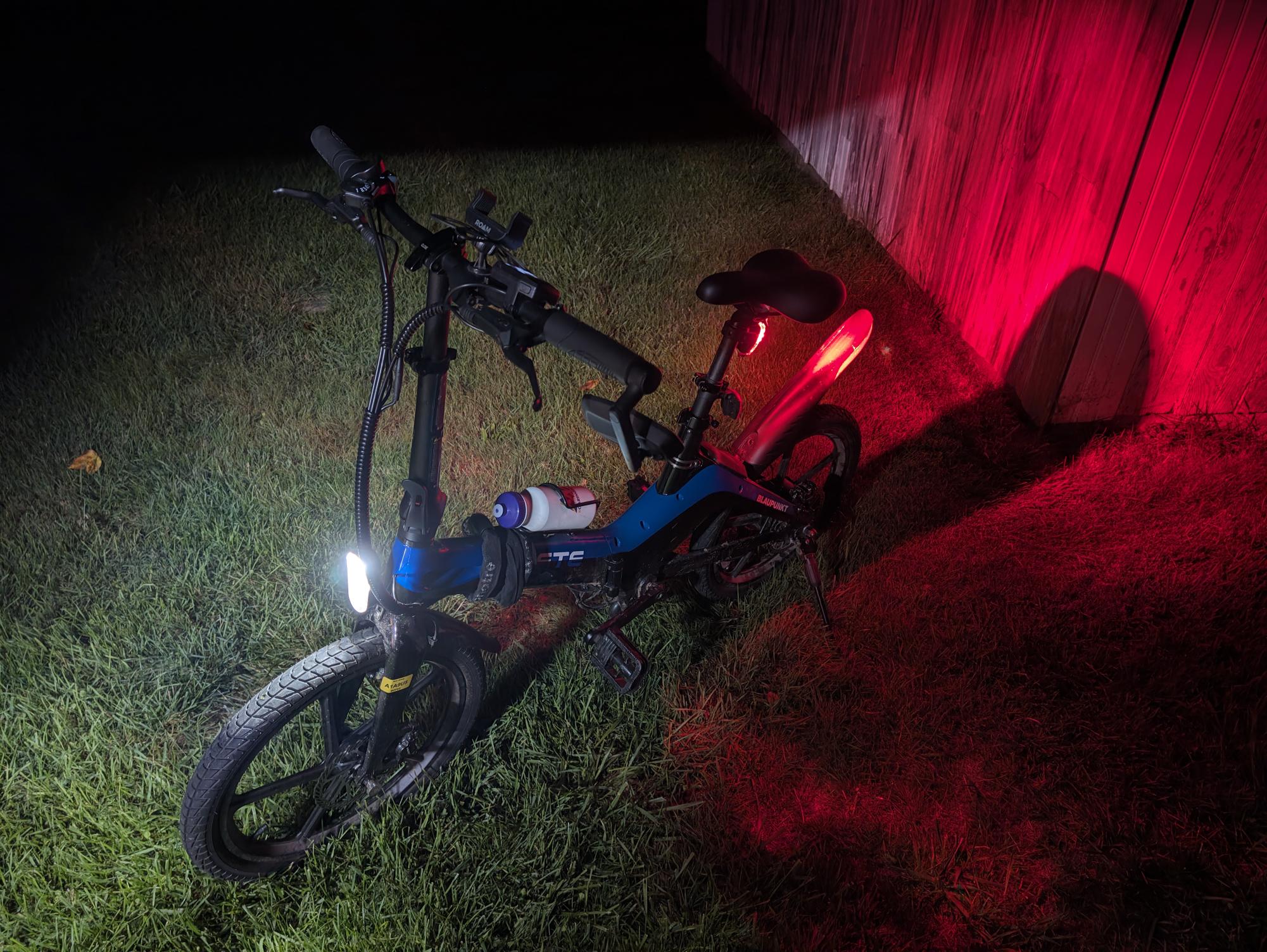 A Class 2 e-bike owned by Del Val student, Lionel Hornby. The bike is equipped with integrated safety lights and a throttle capable of reaching 20 mph without pedaling.