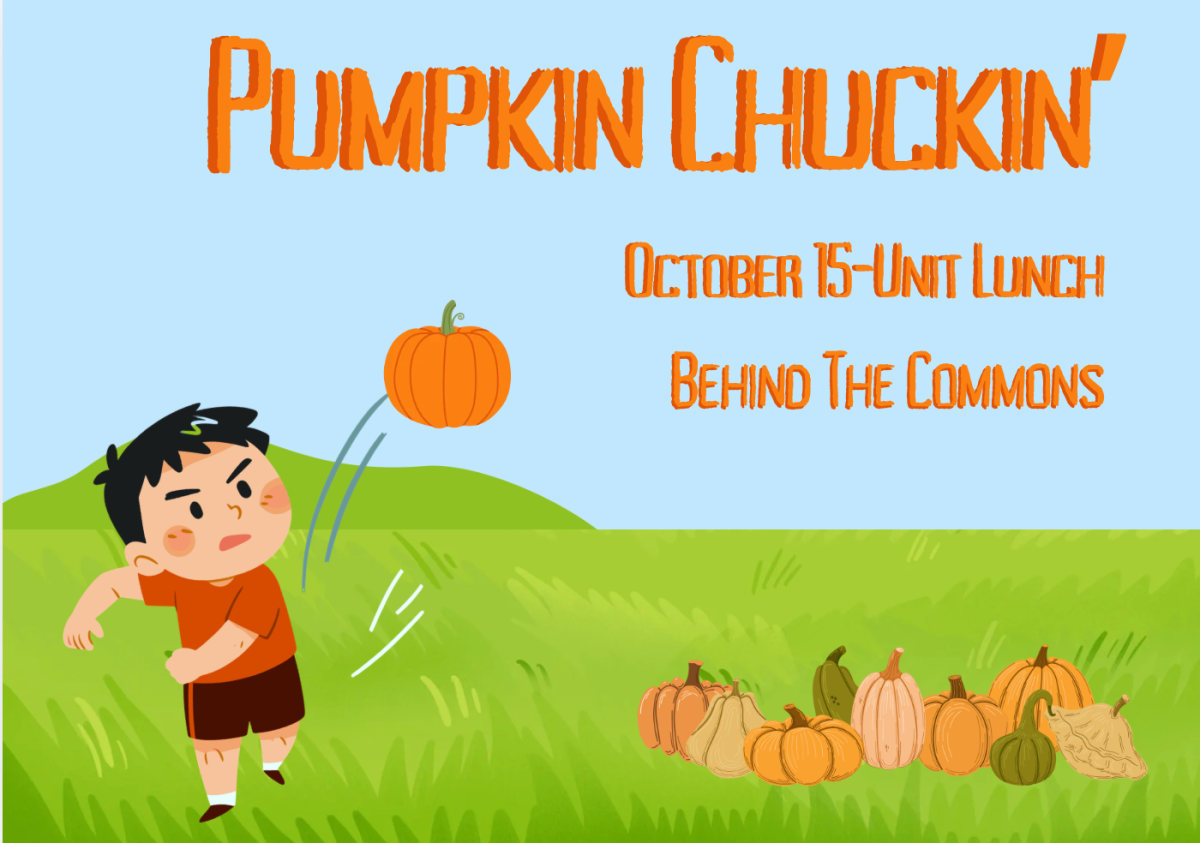 Del Val Student Council offers new "Pumpkin Chuckin'" event.